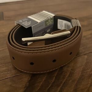 Men’s Reversible Dress Brown - Brown/Tan